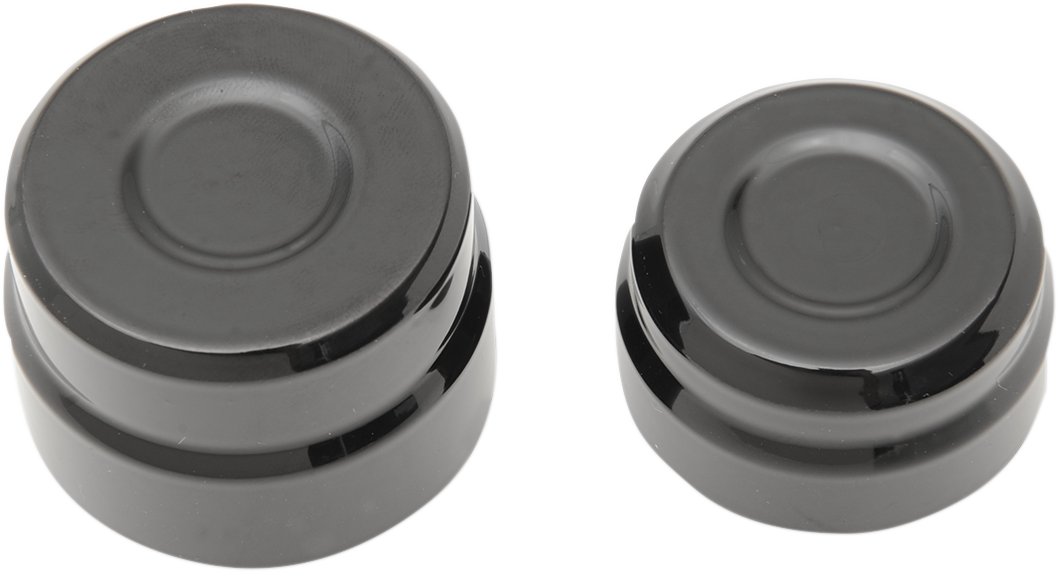 Axle Caps - Rear - Black - Pair 2013 - 2022