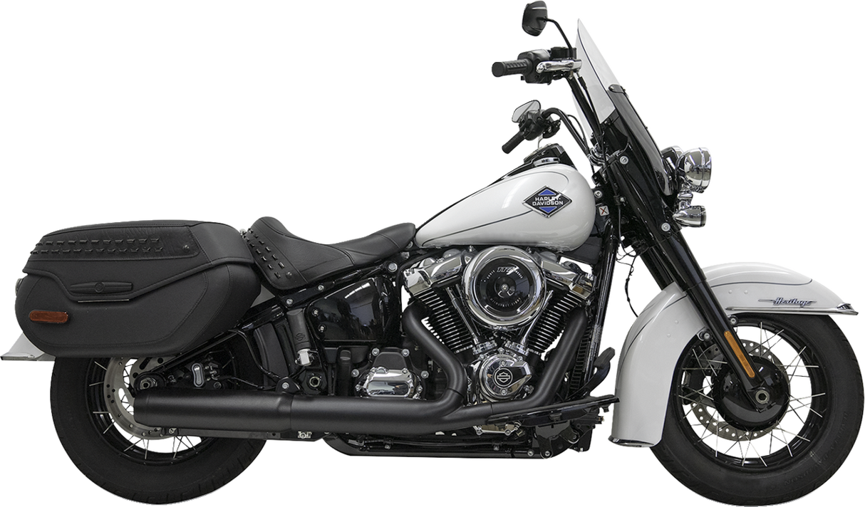 4\" Slip-On Muffler with 2-1/2\" x 10\" Baffle Core - Black - 49-State 2025 - 2025