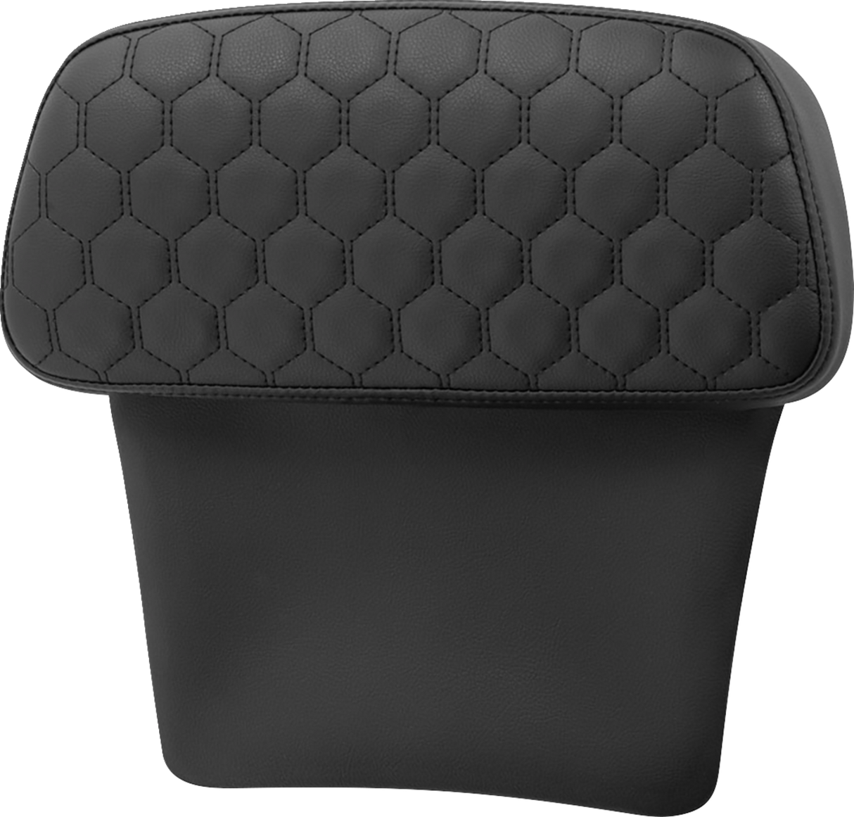 Chopped Tour Pak Pad - Honeycomb - Black Stitching - FLH/FLT \'14-\'24 2014 - 2024