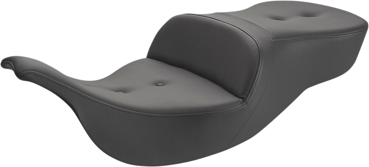 Pillow-Top Roadsofa™ Seat - Black - FLH/FLT \'99-\'07 1997 - 2007