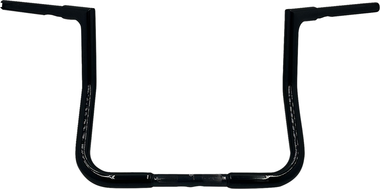 1-1/4\" EZ Install Flat Top Handlebar - Reduced Reach - 13\" - Black 2008 - 2025