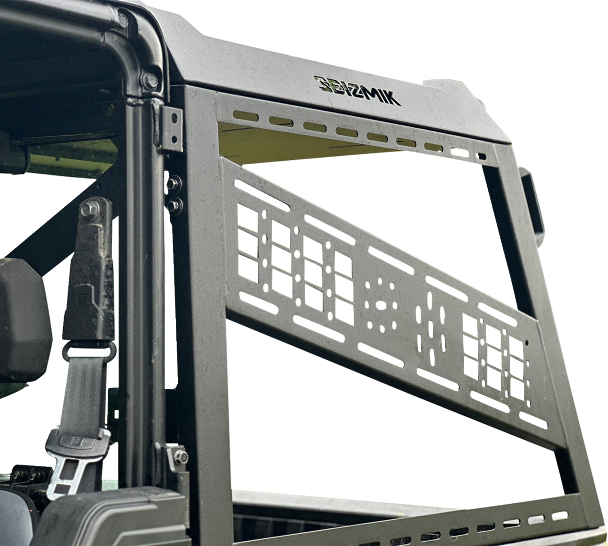 Bed Rack Kit - Full Height - Black - Cam Am/Defender | Polaris/Ranger 2016 - 2021