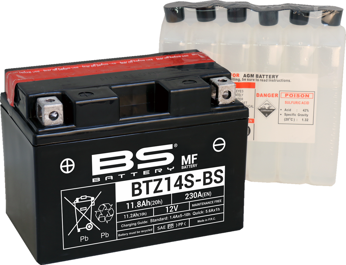 Battery - BTZ14S-BS (YTZ) 2020 - 2020