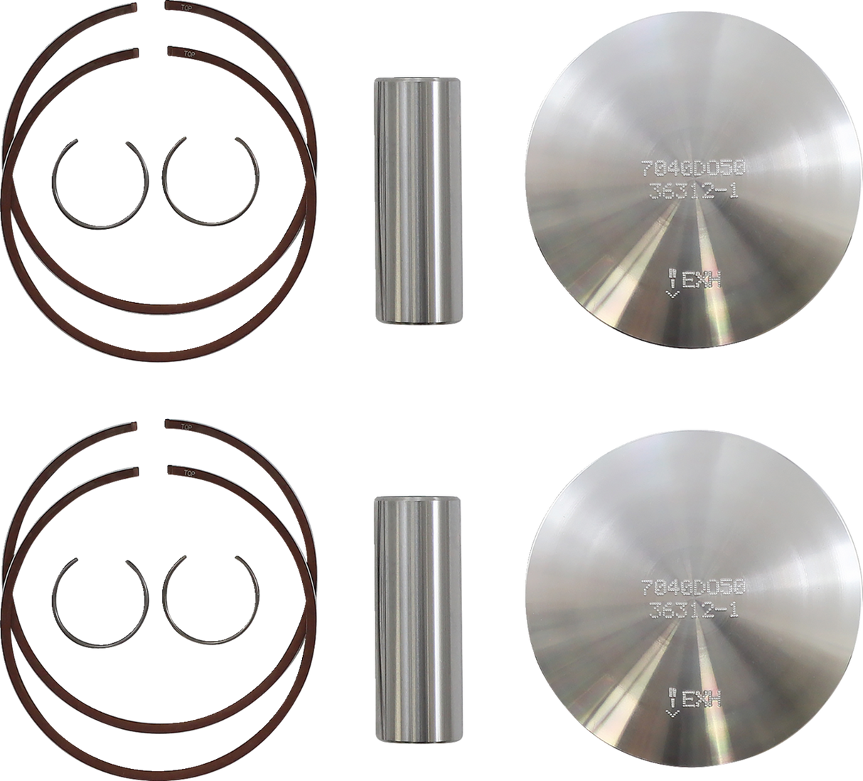 Piston Kit - 70.87 mm - Polaris 2000 - 2003