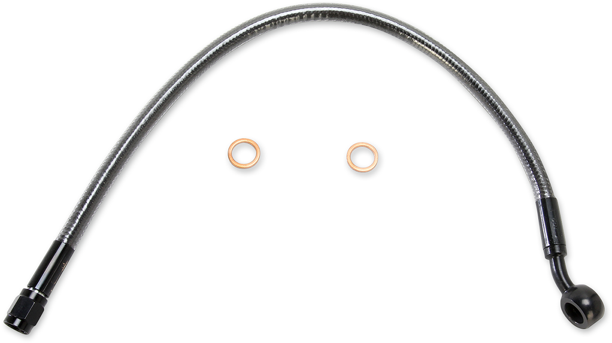 Brake Line - 10mm-35° - 15\" - Black Pearl 2009 - 2022