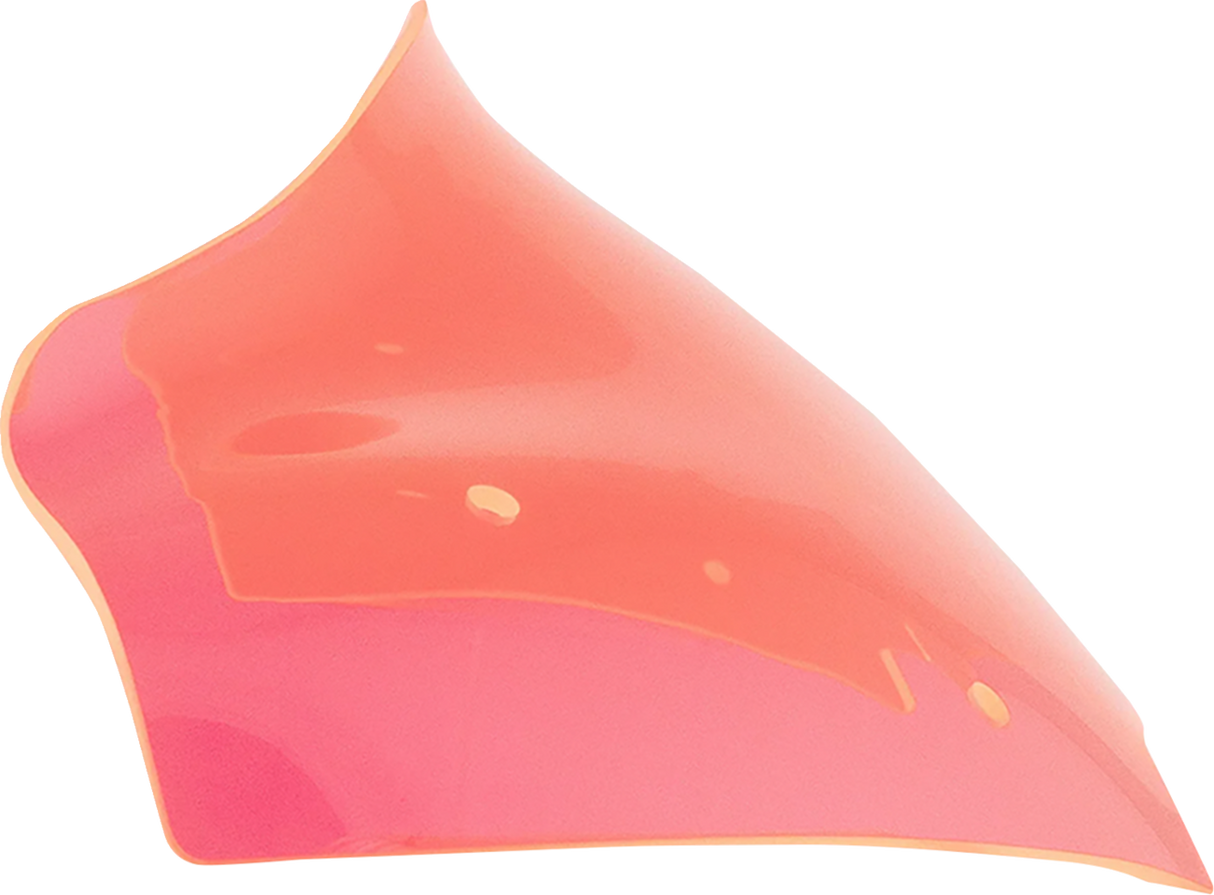 Kolor Flare™ Windshield - 10\" - Pink Ice 2023 - 2025