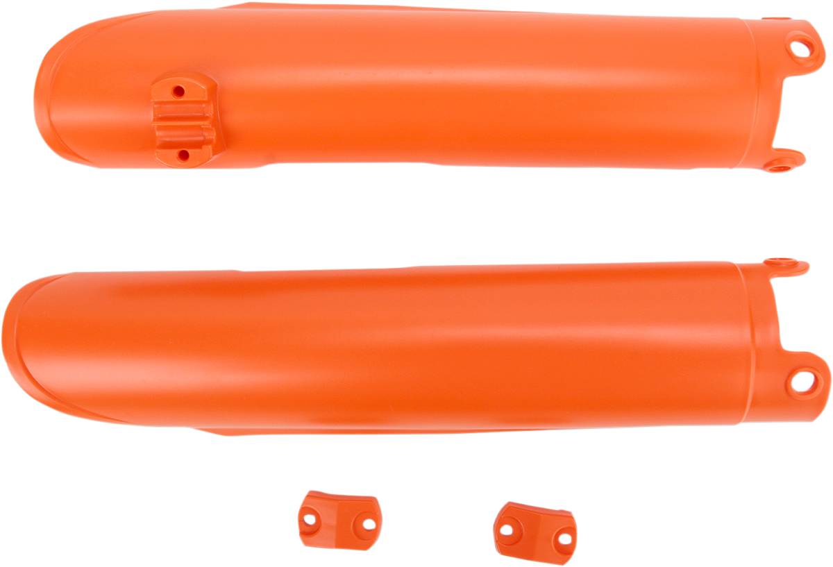 Lower Fork Covers for Inverted Forks - KTM Orange 2000 - 2007