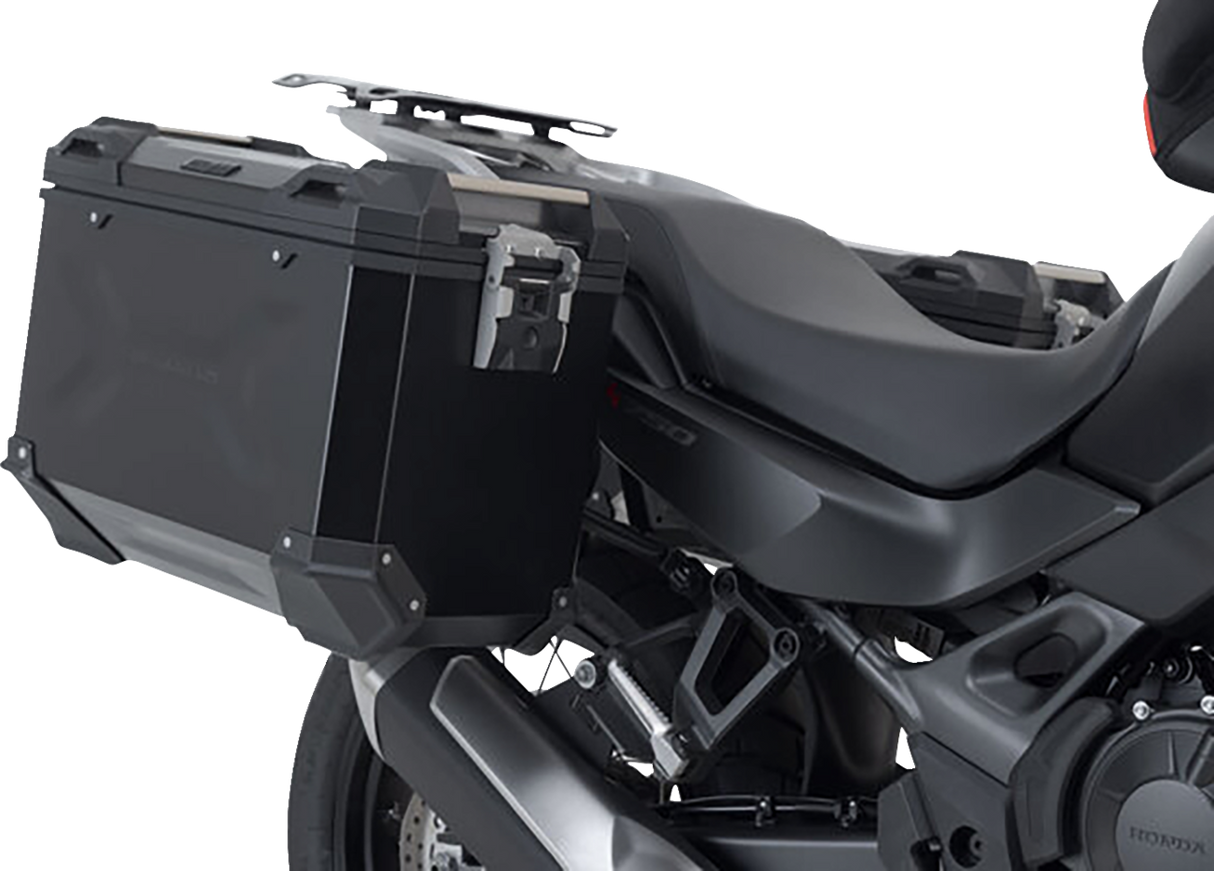 TRAX ADV Aluminum Case System - Black - Honda XL750R Transalp \'24 2024 - 2024