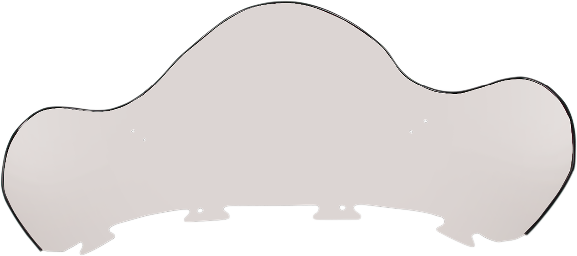 Windshield - 12.5\" - Smoke - Arctic Cat 1990 - 1990