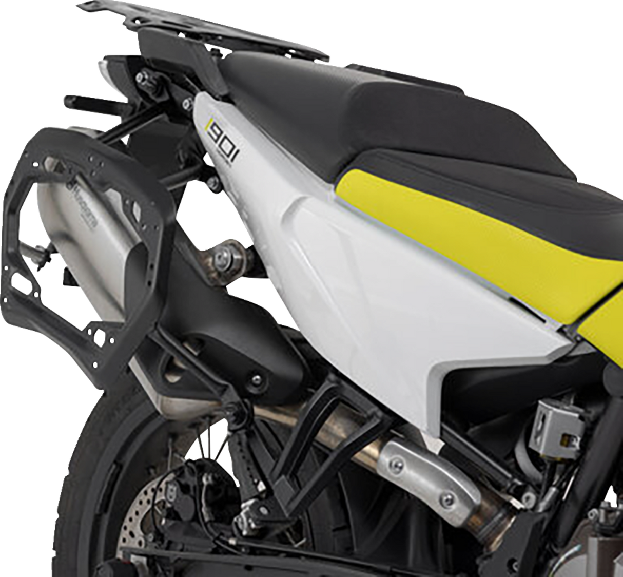 TRAX ADV Aluminum Case System - Black - Husqvarna Norden 901 \'22-24 2022 - 2024