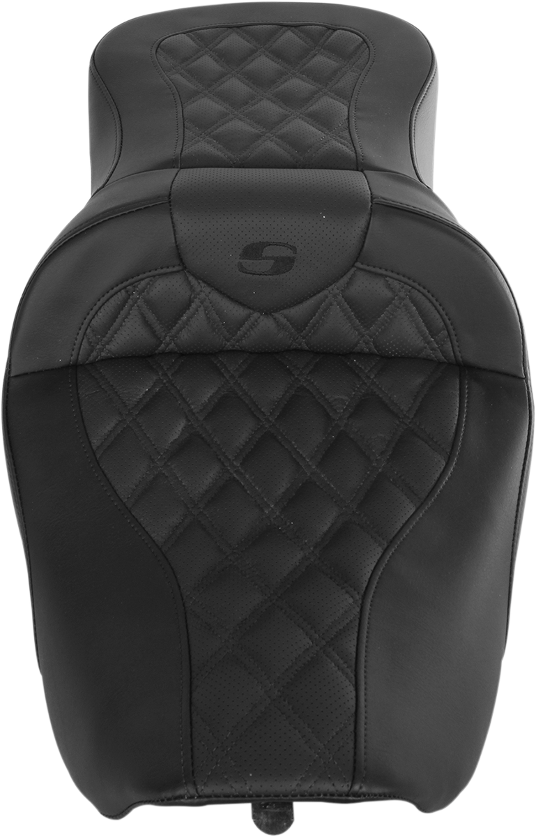 Roadsofa™ Seat - Full Lattice Stitch - without Backrest - FLH \'97-\'07 1997 - 2007