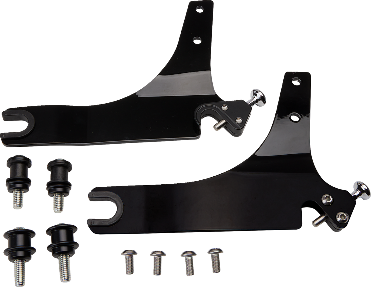 Backrest Kit - 11\" - Black - FXLR 2018 - 2020