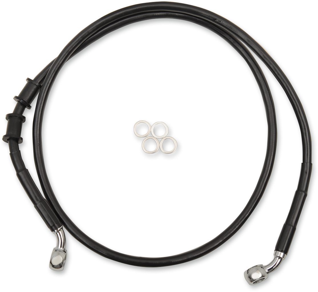 Brake Line - Front (Upper) - Black 2014 - 2019