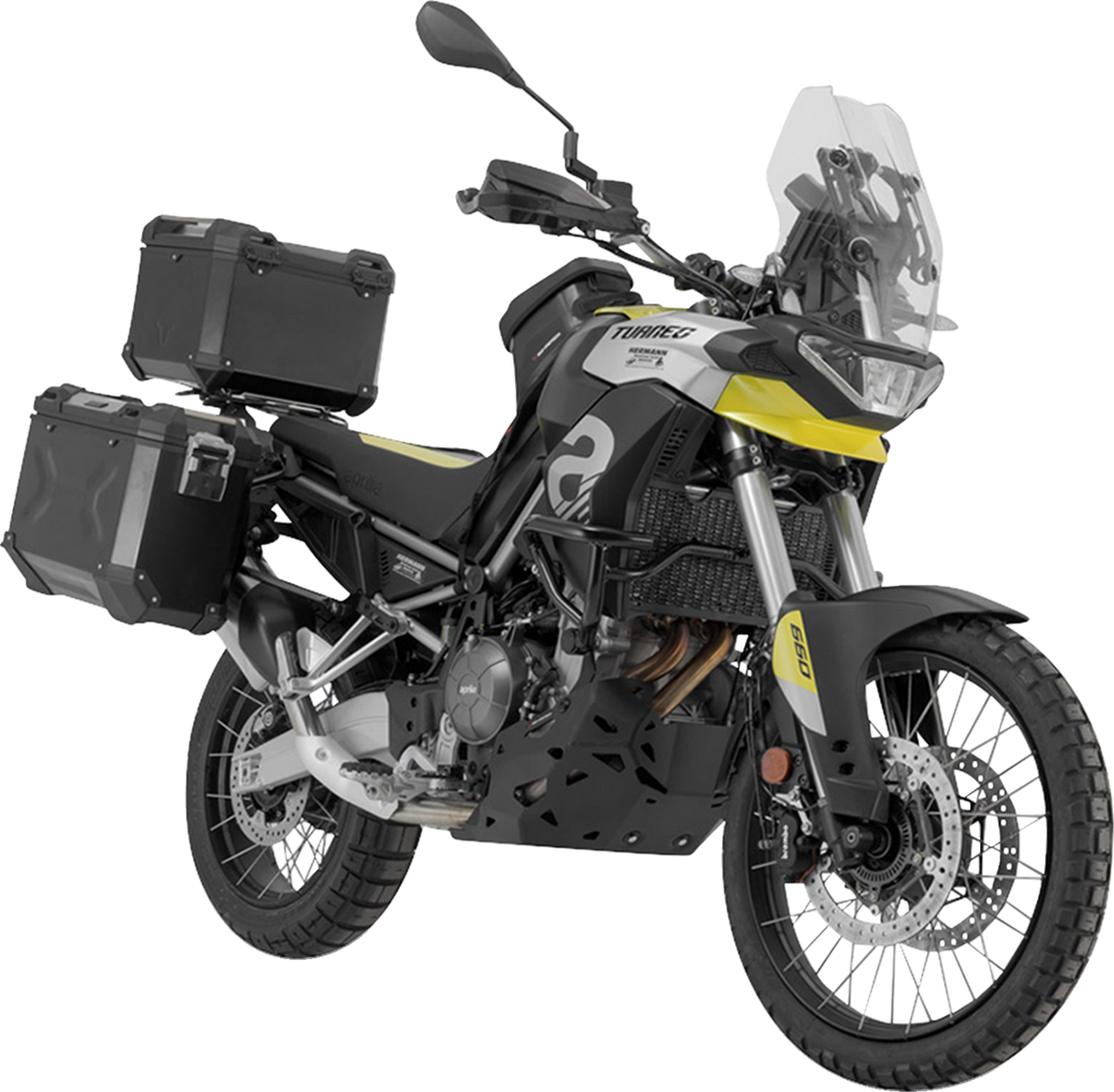 Adventure Luggage System - Black - Aprilia Tuareg \'22-\'24 2022 - 2024