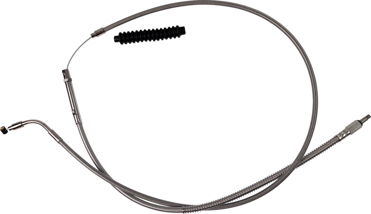 High-Efficiency Stainless Steel Clutch Cable for Harley-Davidson - +6\" - \'23-\'24 FLHXSE 2023 - 2024