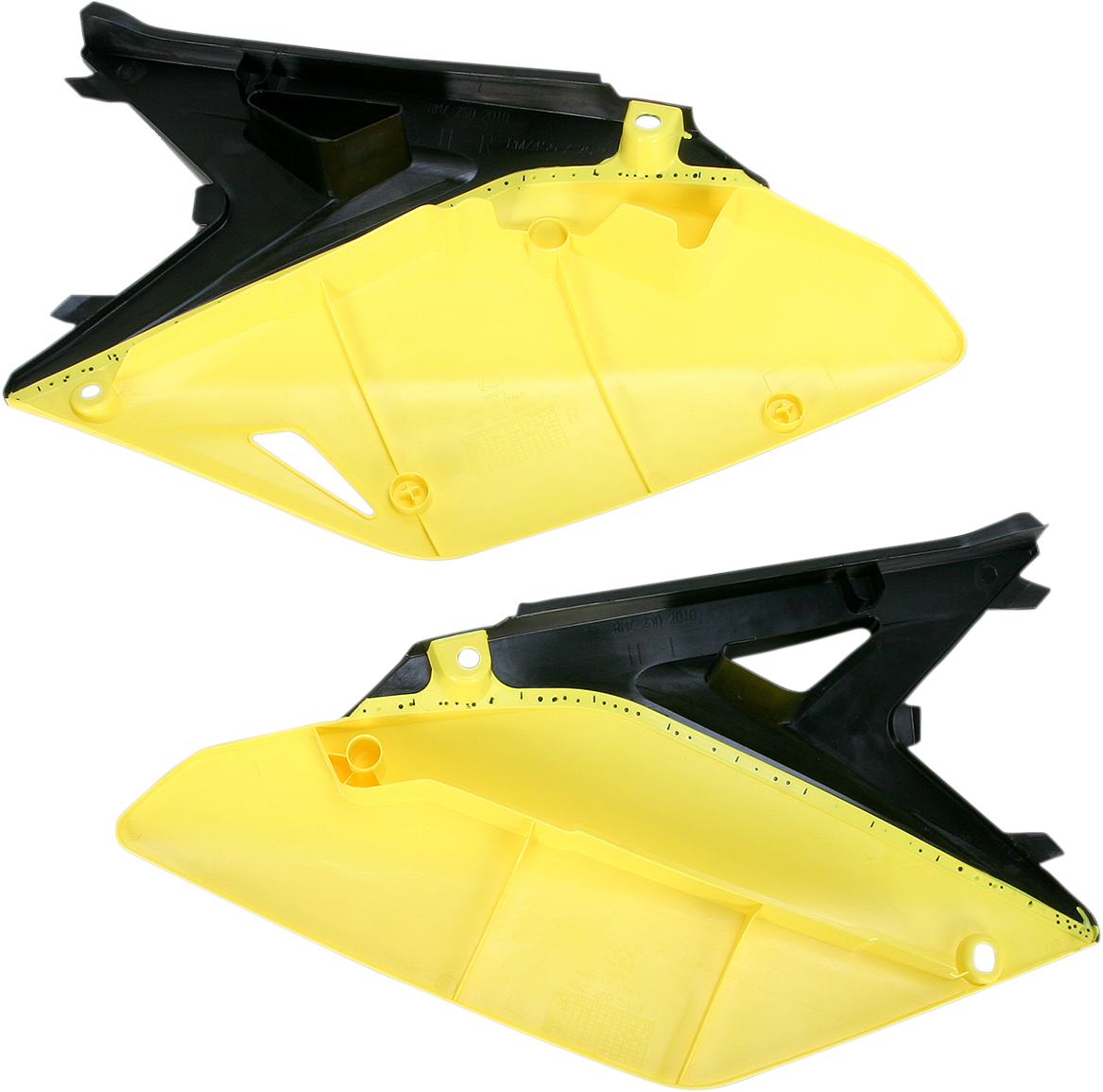 Side Panels - Black/Yellow 2010 - 2018