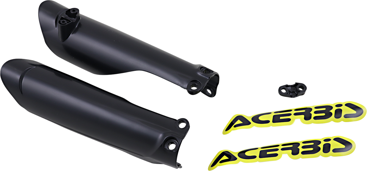 Lower Fork Covers for Inverted Forks - Black 2019 - 2023