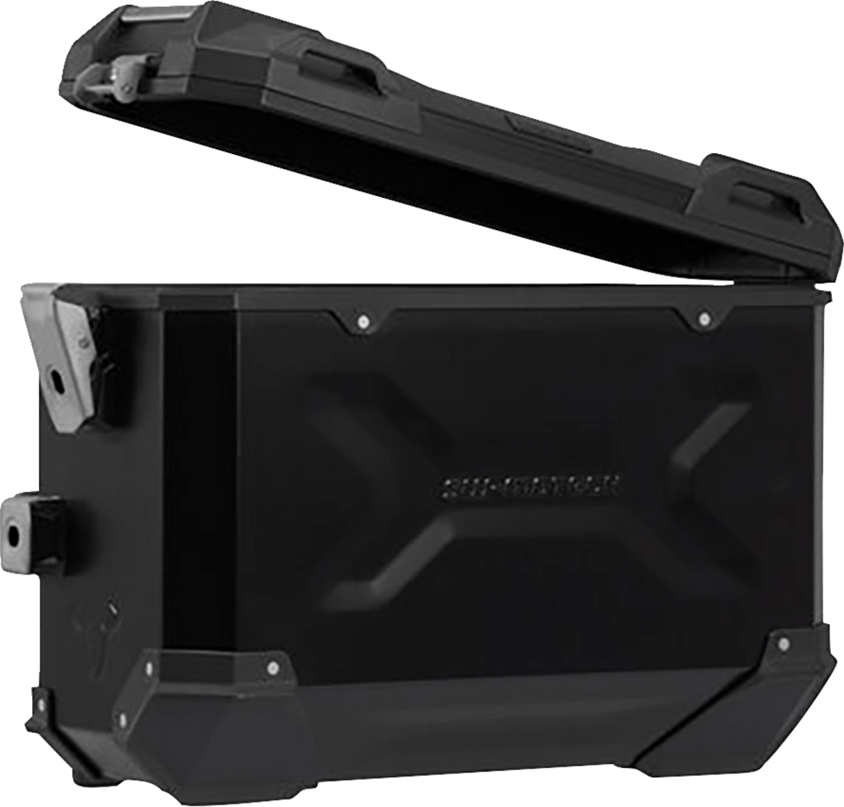 TRAX ADV Aluminum Case System - Black - Honda CB/CBR/NX 500 \'13-\'24 2013 - 2024