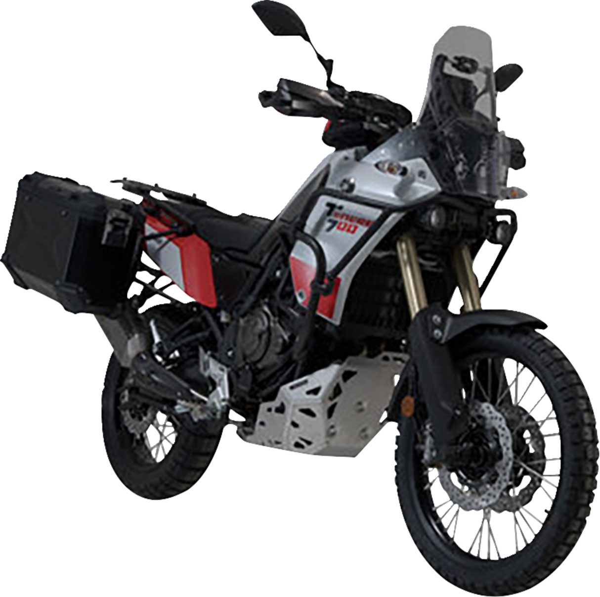 TRAX ADV Aluminum Case System - Black - Yamaha Tenere 700 \'21-\'24 2021 - 2024