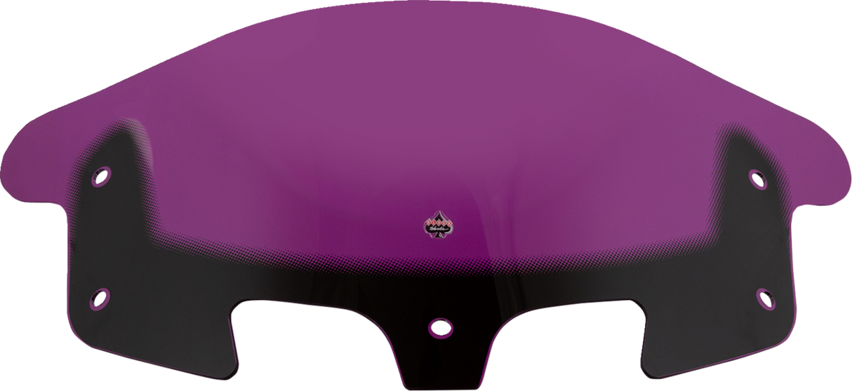 Kolor Flare™ Windshield - 10\" - Purple 2014 - 2024