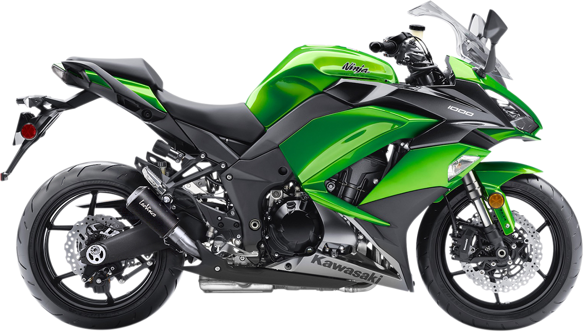 LV-10 Black Edition Mufflers - Z 1000 2010 - 2019