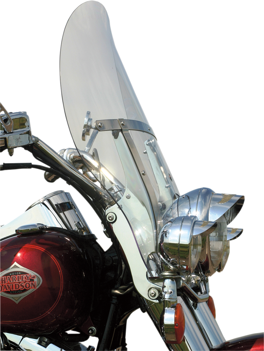 Flare™ Windshield - 17\" - Clear - FLST 1986 - 2017