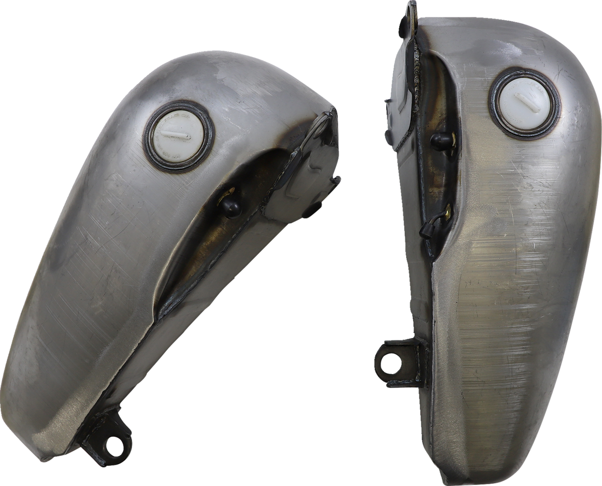 Fat Bob Style Gas Tanks - Flatside - 5 Gallon 1984 - 1999