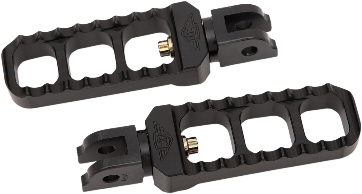 Serrated Footpegs - Black - Narrow 2018 - 2023