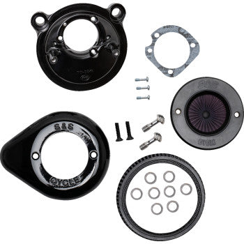 S&S CYCLE 1010-2969 Air Stinger Stealth Air Cleaner Kit Air Stinger Stealth Air Cleaner Kit - Black