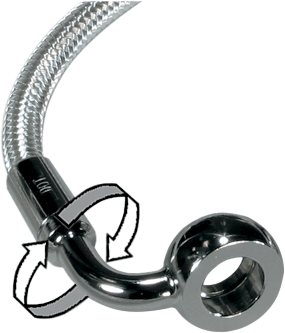 Brake Line - 180/90° - 52\" - Sterling Chromite II 1985 - 2017