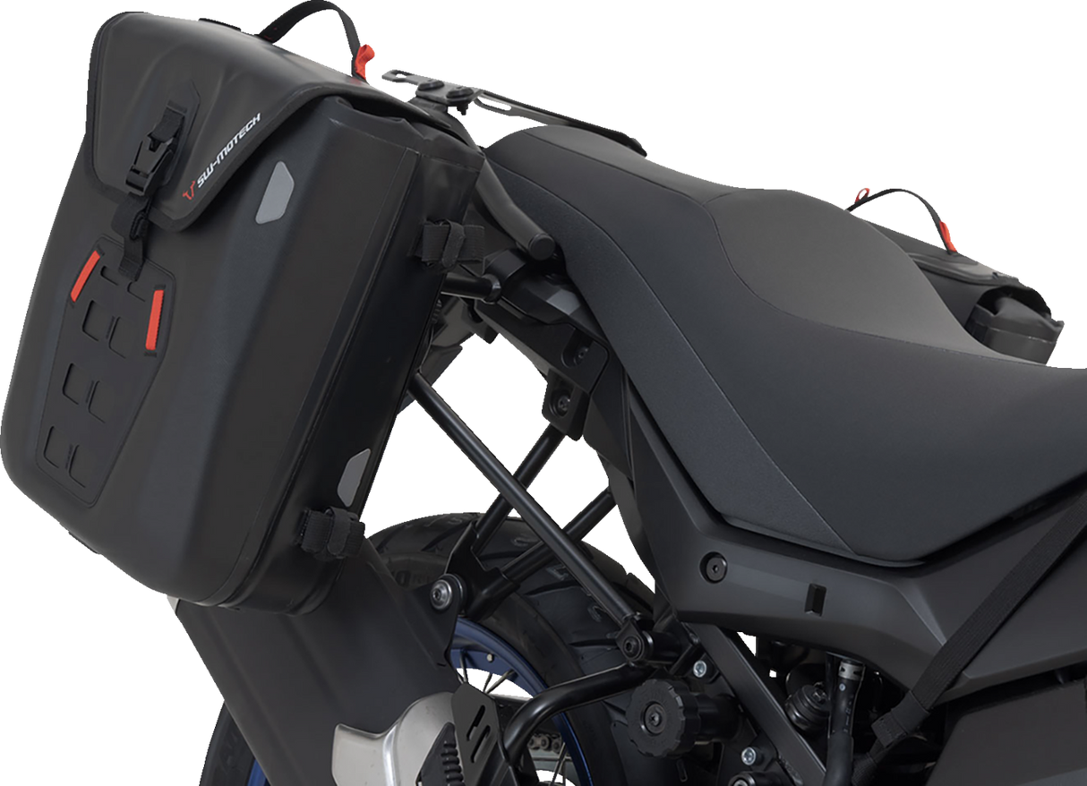 SysBag Side Bag System - Black - Suzuki V-Strom 650 \'16-\'24 2016 - 2024