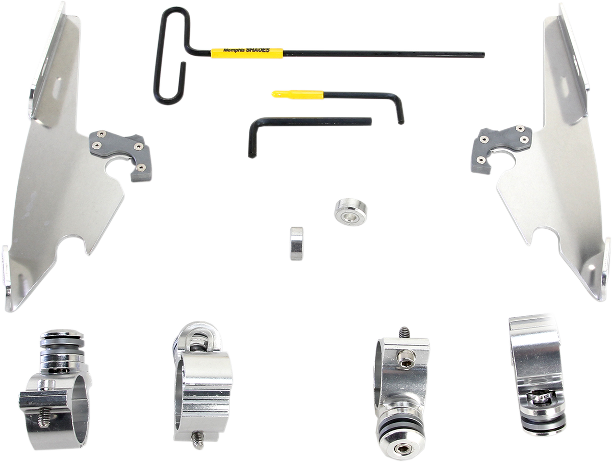 Batwing - Mounting Kit - Polished - XL12C 2011 - 2019
