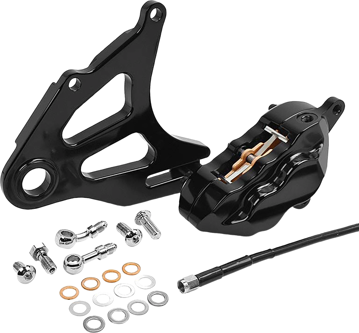 Rear Caliper - Black 2018 - 2022