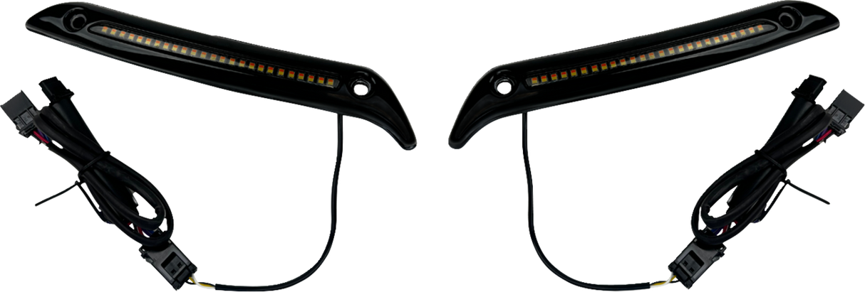 LED Windshield Trim - Gloss Black 2022 - 2025