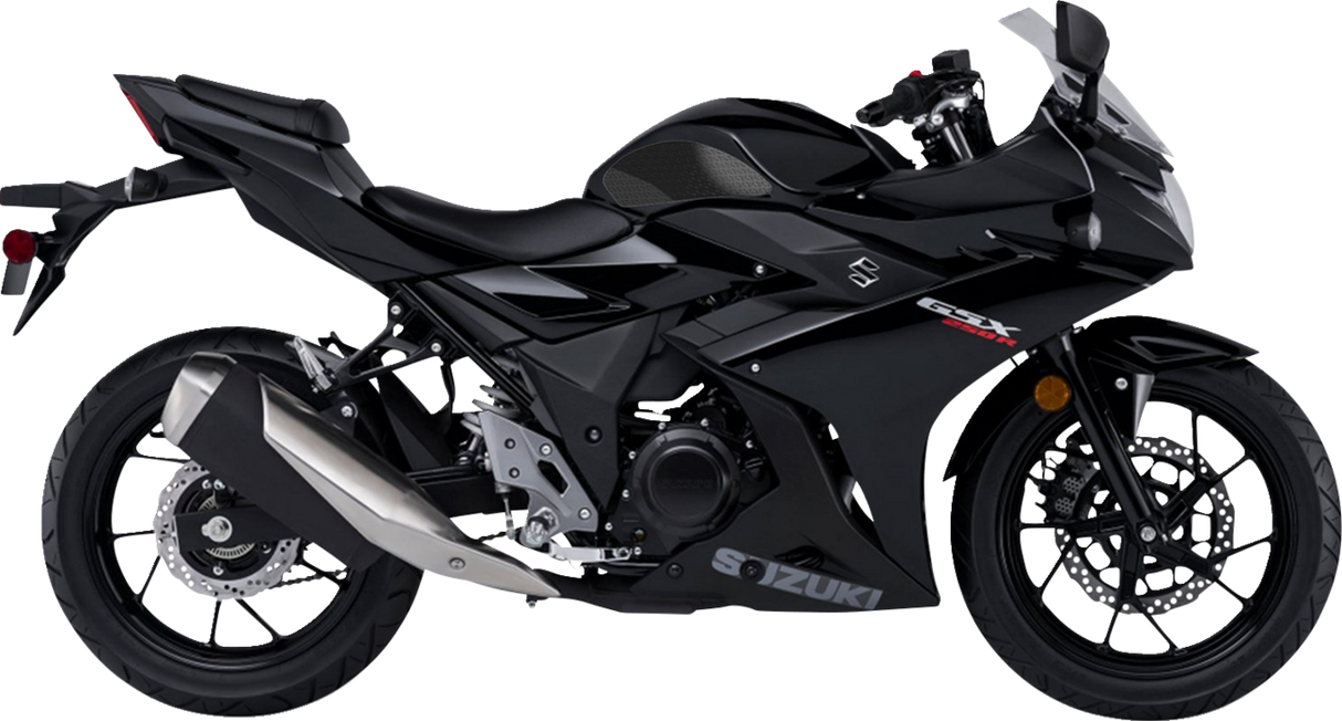 Traction Pad Tank Grips - Icon - Black - GSX 250R 2018 - 2020