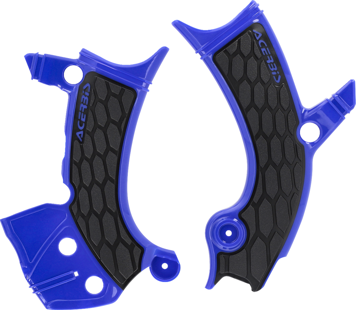 X-Grip Frame Guards - Black/Blue - WR 250/450 F 2024 - 2025