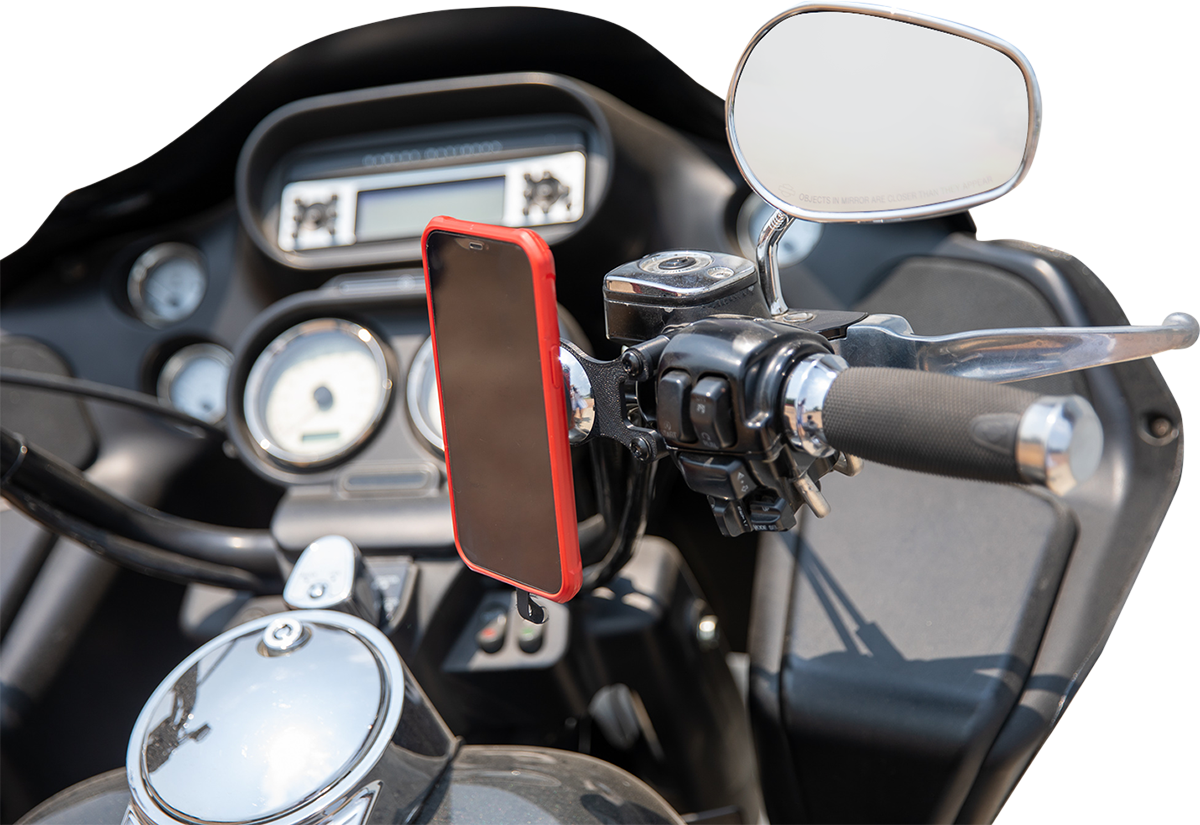 Handlebar Mount - iOmount™ - Chrome 1996 - 2023