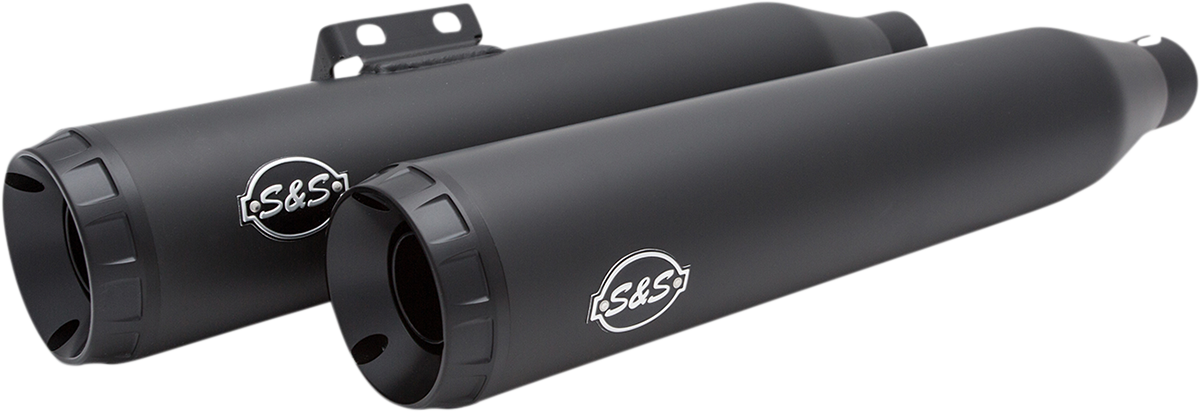 Grand National Slip-On Mufflers - Black 2018 - 2022