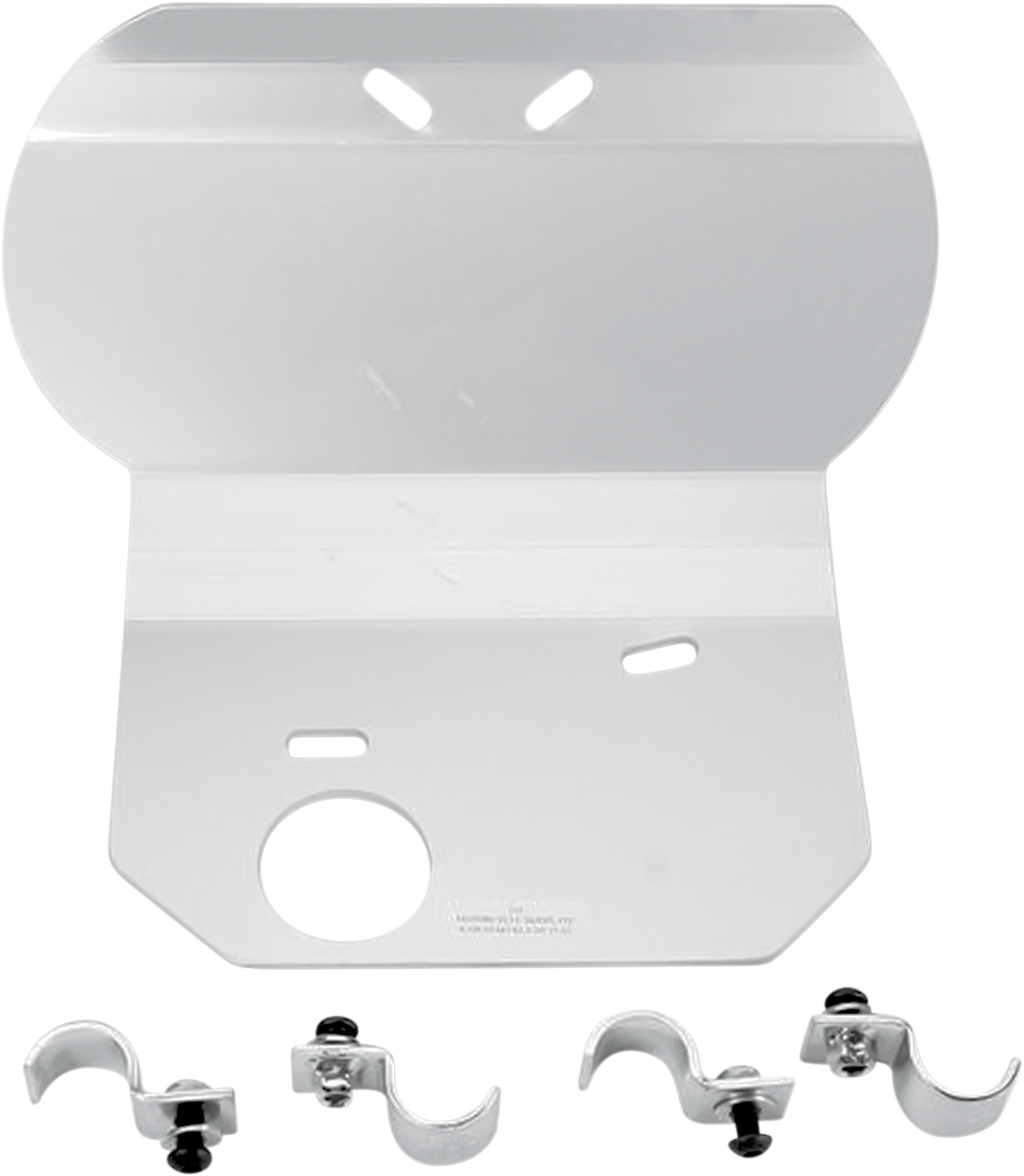 Skid Plate - Silver - Kawasaki - KLX 300 1997 - 2008