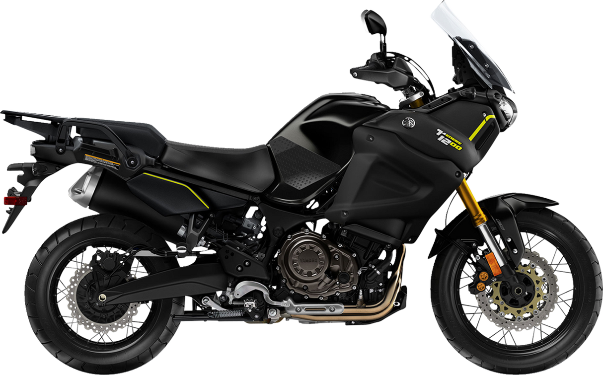 Traction Pad Tank Grips - Volcano - Black - Super Tenere ES 1200 2020 - 2024