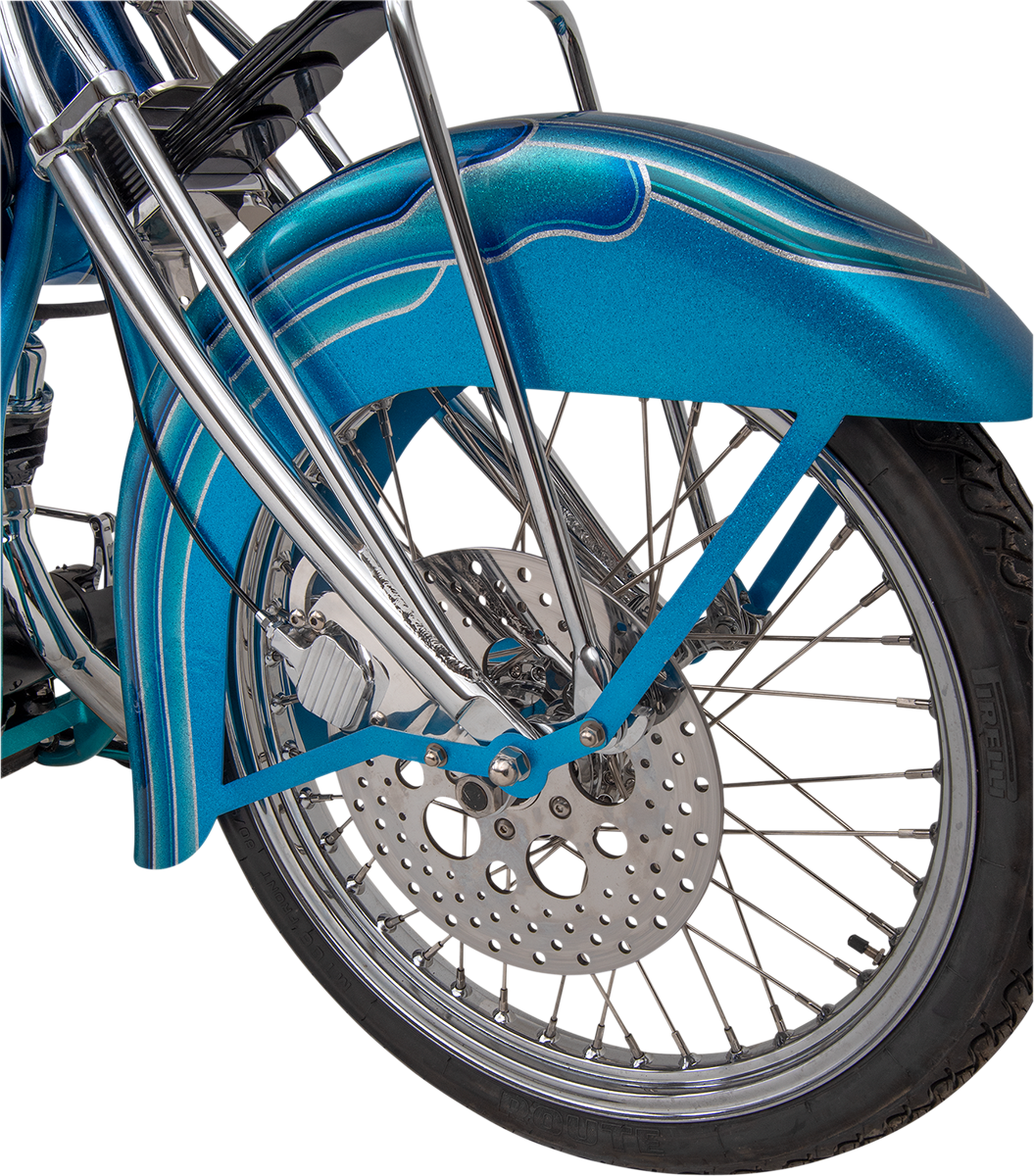 Drilled Brake Rotor - Front - 11.5\" - Harley-Davidson 1984 - 2000