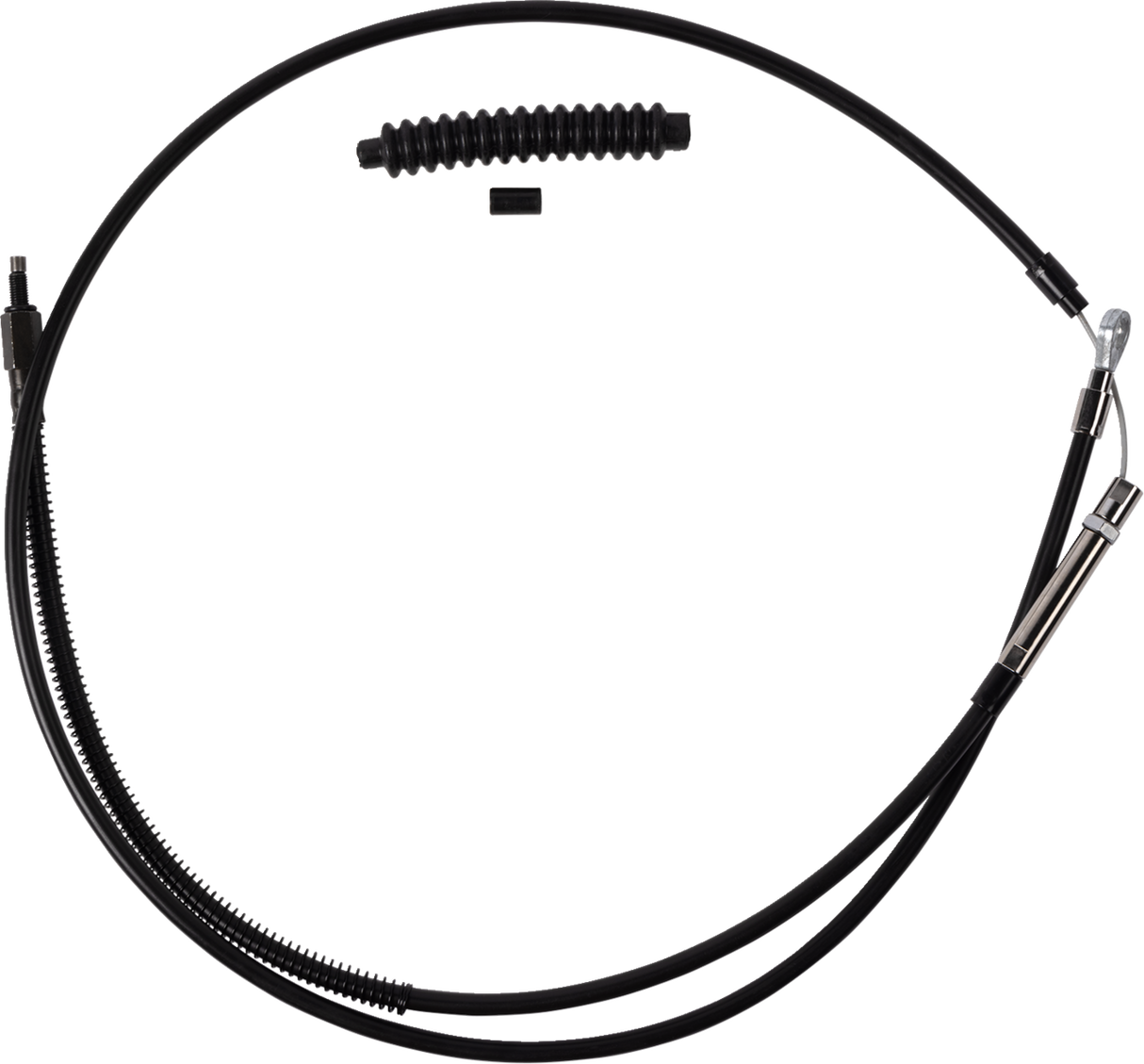 High-Efficiency Black Vinyl Clutch Cable - +8\" Size 2021 - 2025