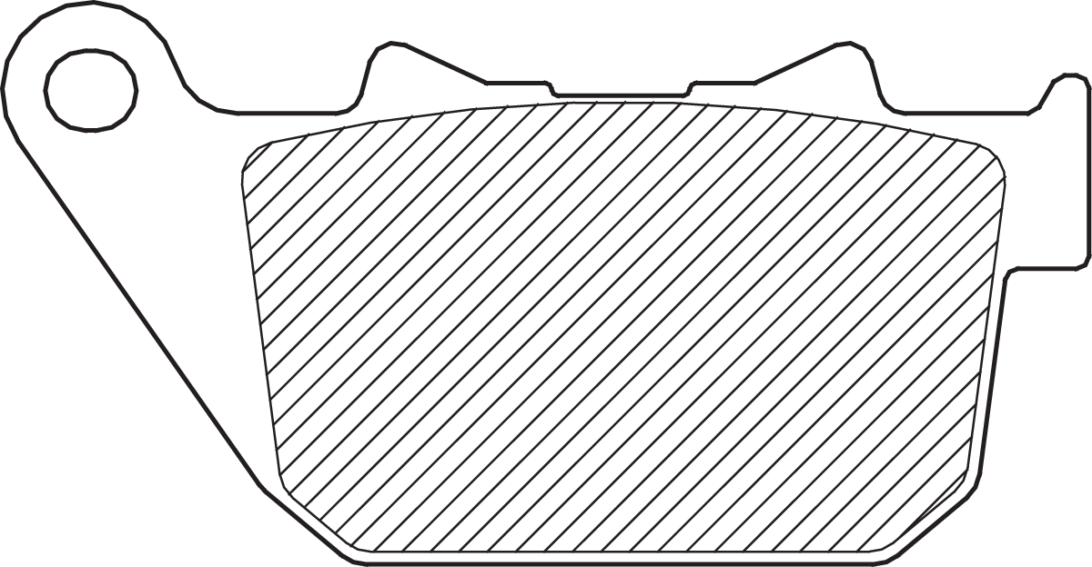 Sintered Metal Brake Pads - Sportster 2004 - 2013