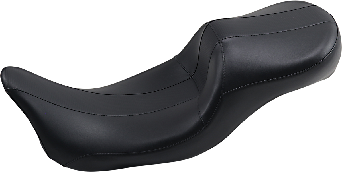 Maverick Daddy Long Legs Seat - Black w/ HR Carbon Fiber Inlay - FL \'08-\'23 2008 - 2023