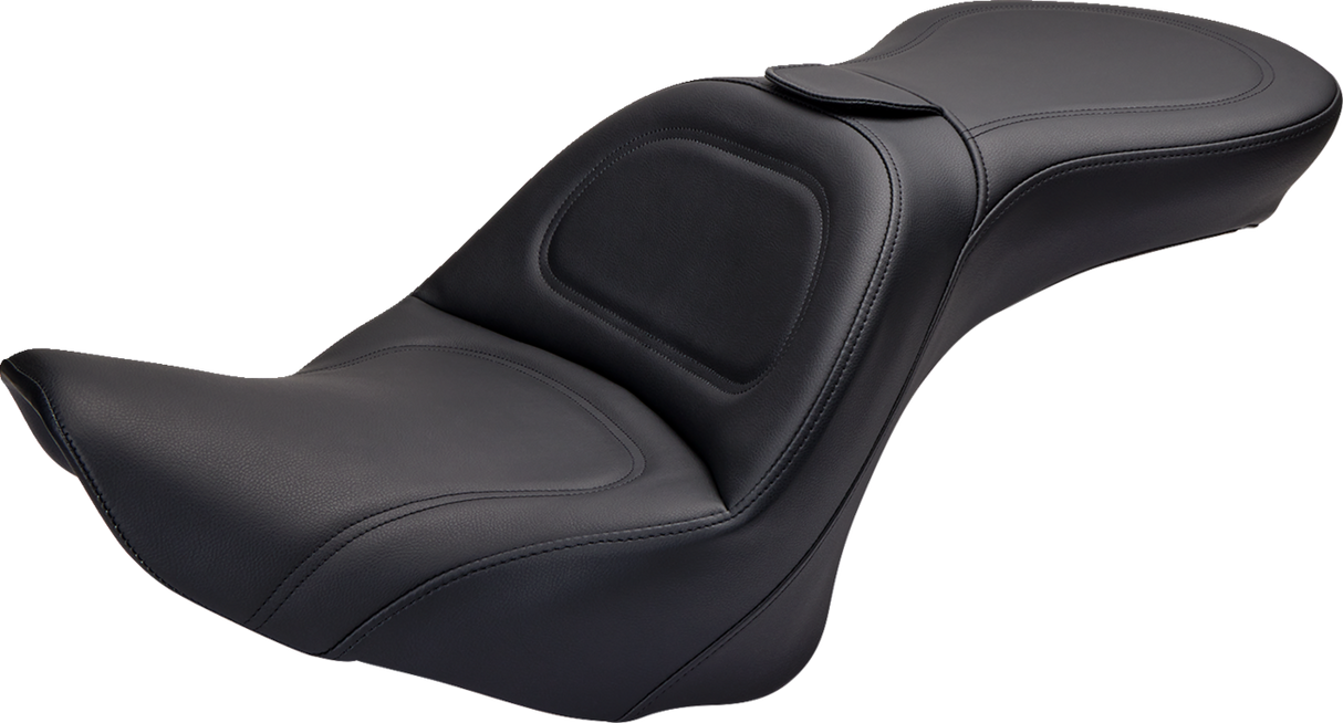 Seat - Explorer™ - With Backrest - Stitched - Black - FL/FX \'06-\'17 2006 - 2017
