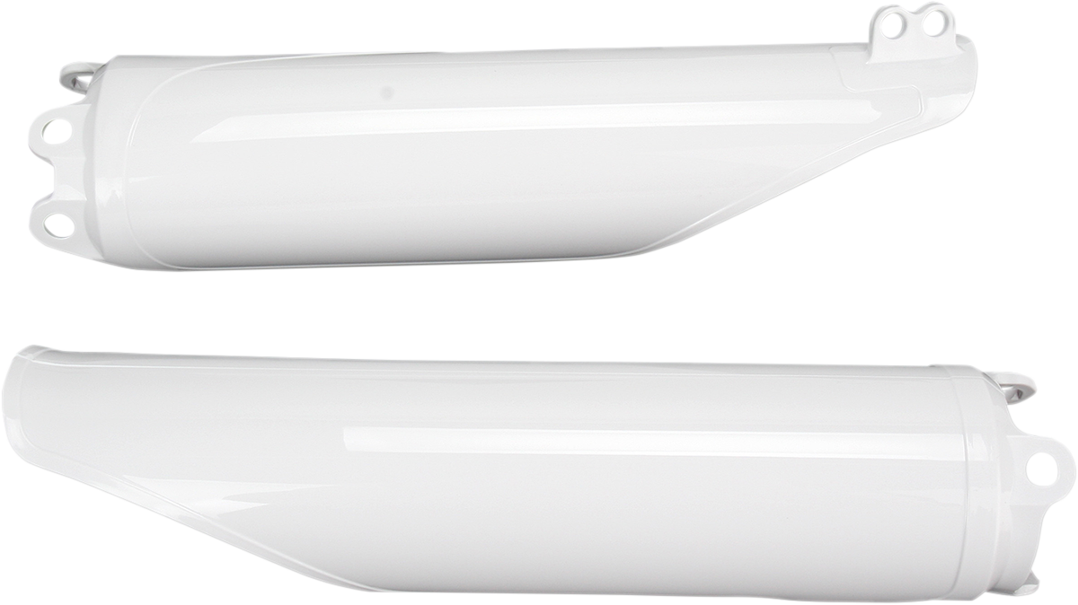 Lower Fork Covers - White 2004 - 2017