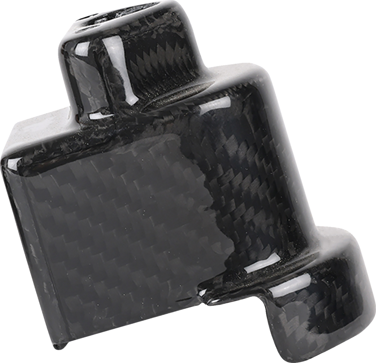 Cover Steering Lock - Gloss Weave Carbon Fiber 2024 - 2024