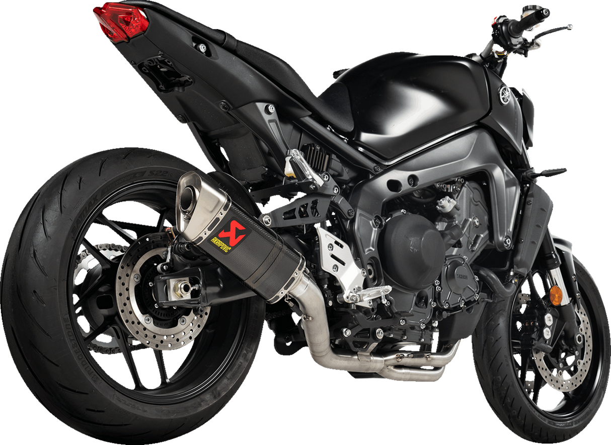 Racing Line Exhaust System - Carbon Fiber/Titanium - Yamaha MT-09 2021 - 2025