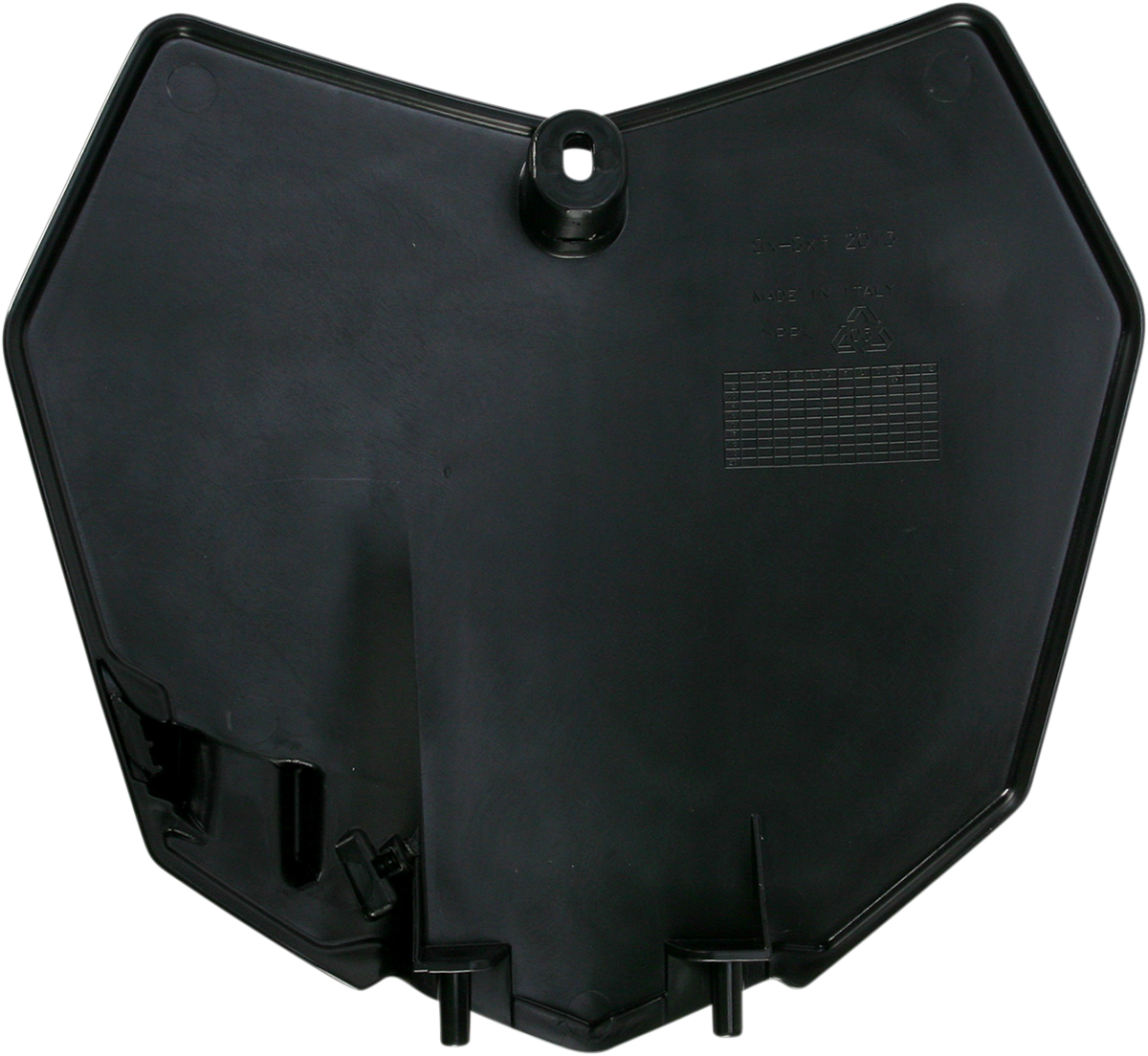 Front Number Plate - Black 2013 - 2016