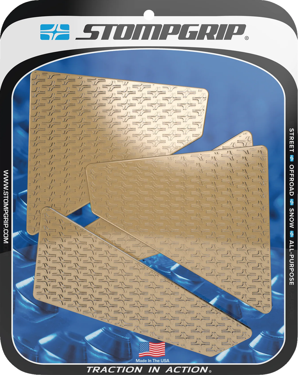 Traction Pad Tank Grips - Icon - Clear - 1390 Super Duke R EVO 2025 - 2025